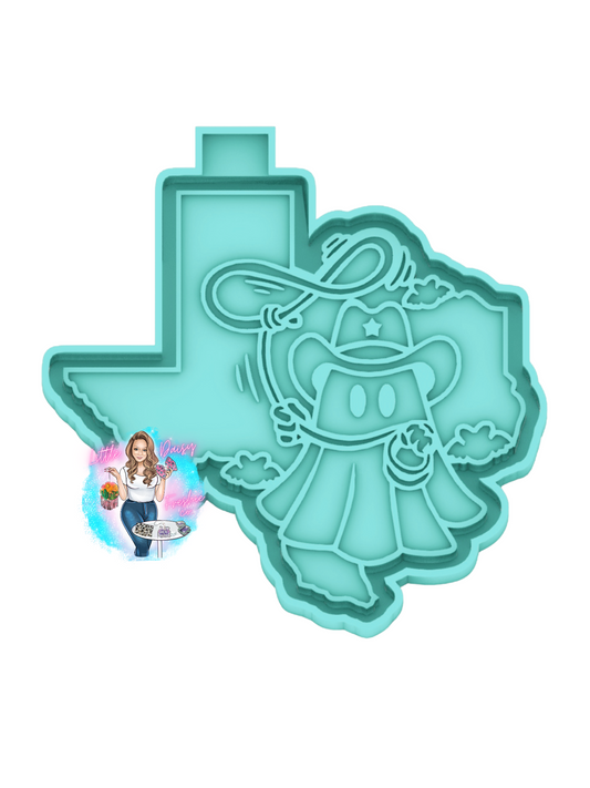 Texas Ghost Freshie Mold