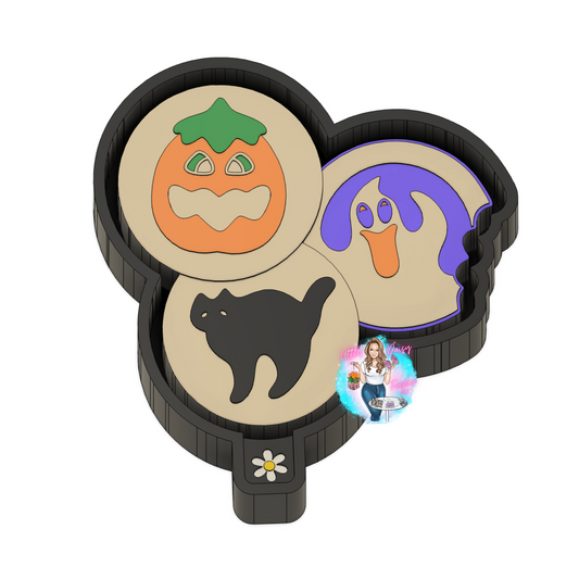 Halloween Cookie Freshie mold