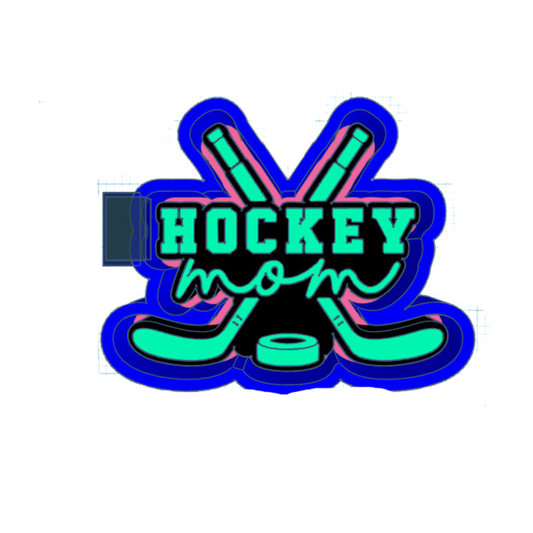 Hockey Mom Freshie Mold