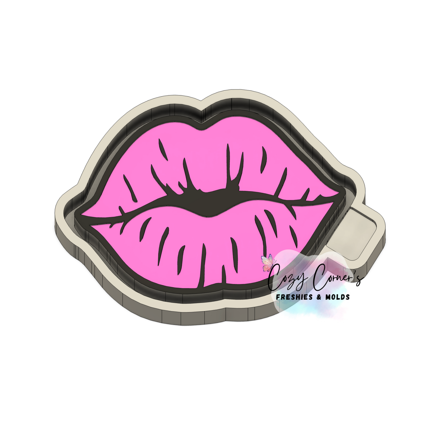 Lips Freshie  Mold