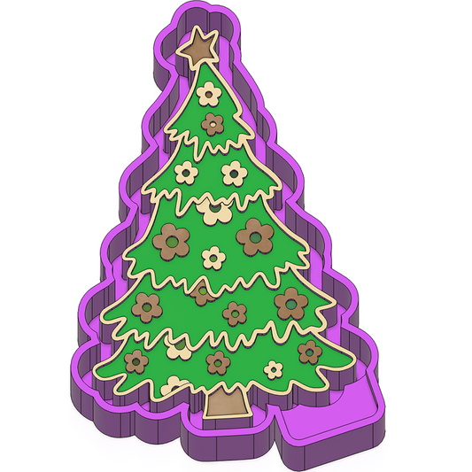 Christmas Tree freshie mold