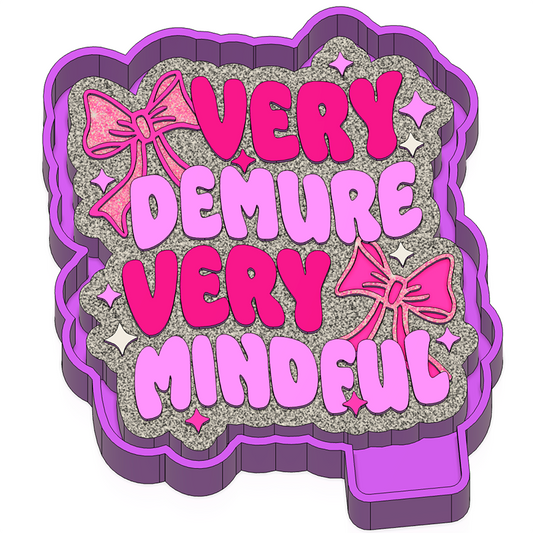 Very demure very mindful Freshie Mold