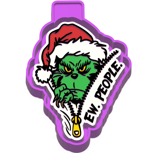 Green Christmas Freshie Mold (VIP)